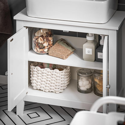 SoBuy FRG202-W Vanity Unit Bathroom Cabinet 60 x 62 x 30 cm White