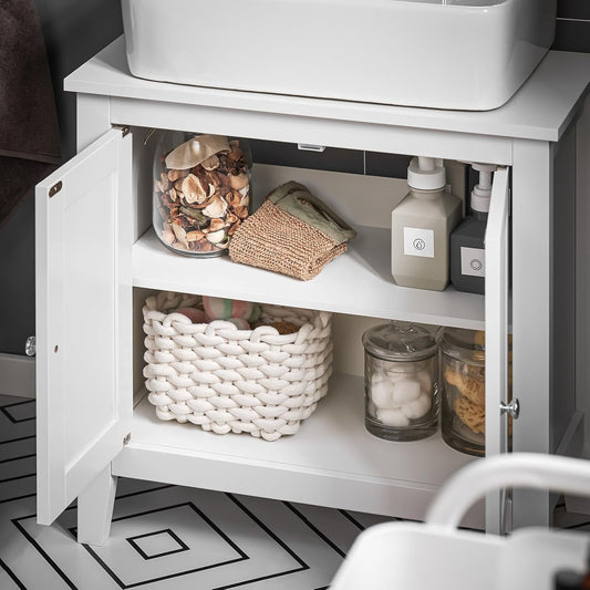 SoBuy FRG202-W Vanity Unit Bathroom Cabinet 60 x 62 x 30 cm White