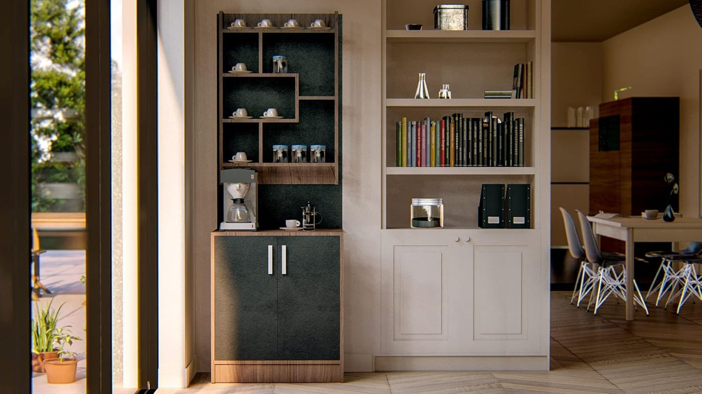 Home Gallery Coffee corner 200x40x70 brown*black