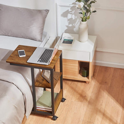 Woodx Side C Table Snack End Tables for Living Room