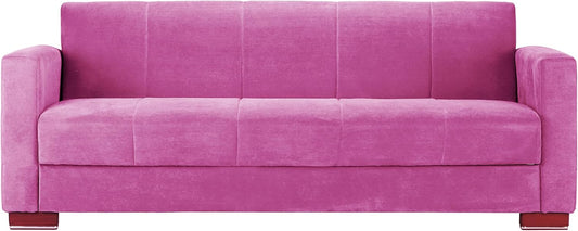Aldora viola three seater sofa bed-mauve