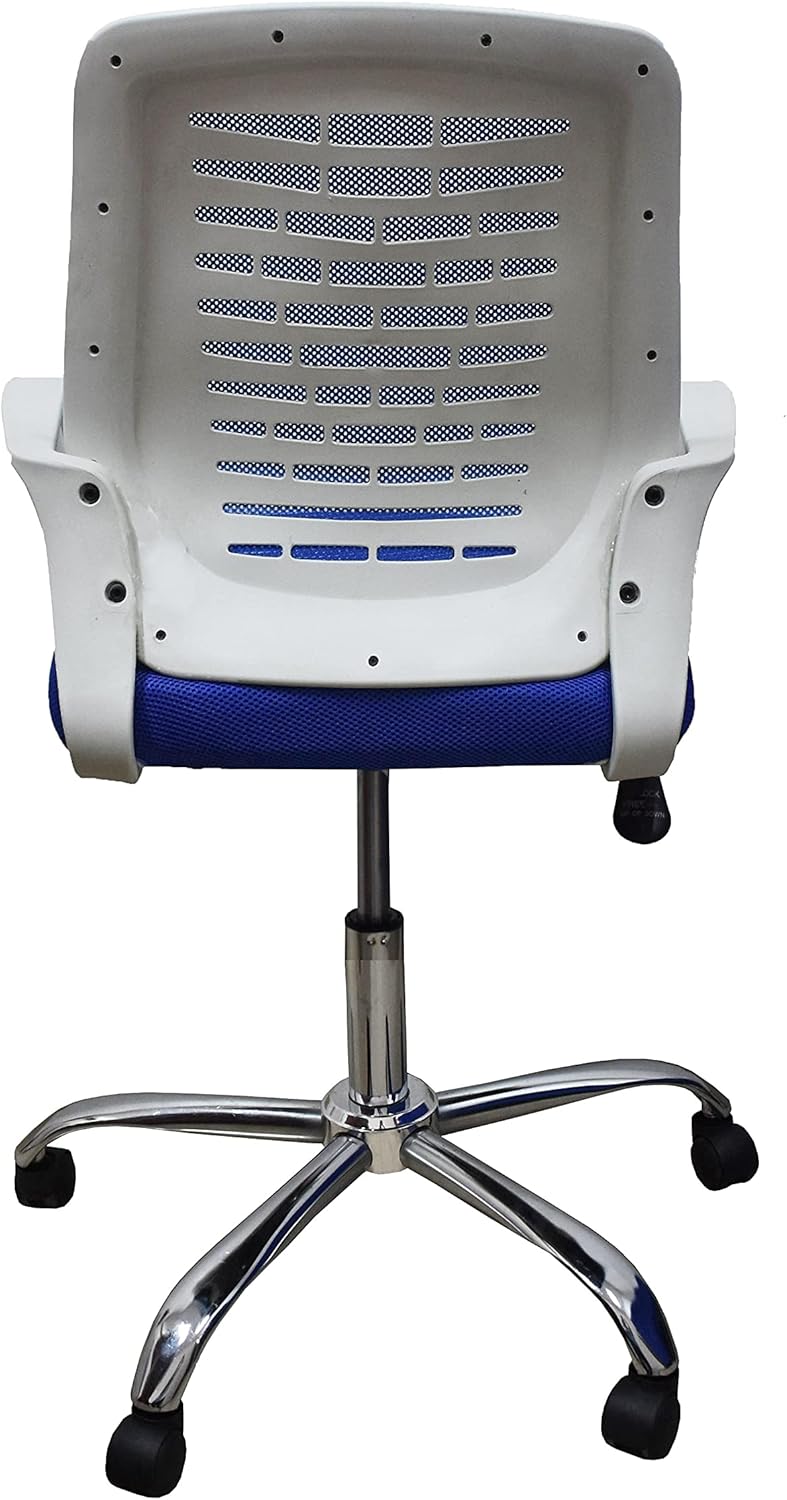 Medical Office Chair - Blue Mesh