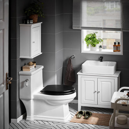 SoBuy FRG202-W Vanity Unit Bathroom Cabinet 60 x 62 x 30 cm White