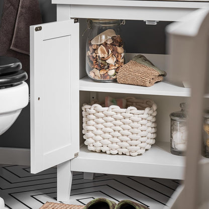SoBuy FRG202-W Vanity Unit Bathroom Cabinet 60 x 62 x 30 cm White