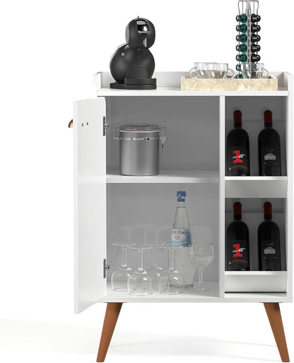 Gaio Marcas e Patentes Cafe Corner Sideboard Buffet Refinement Aurora - White