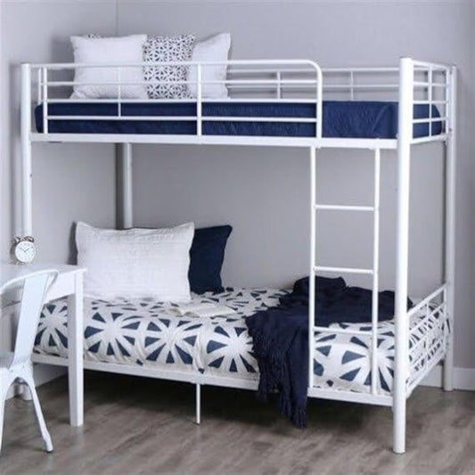 Metal Bunk Bed - 120cm * 200cm - White - Mall