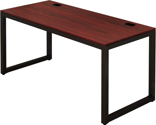 SHW Home Office 48-Inch Computer Desk, Walnut