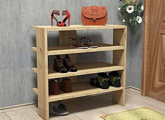 Ifurniture Shoe Organizer Beige, 2725616851928)