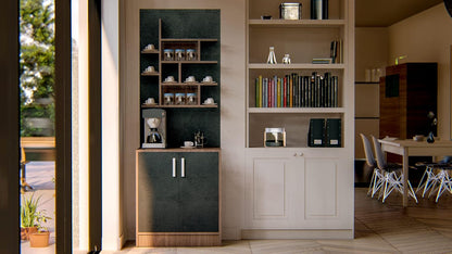 Home gallery coffee corner 200x40x70 brown*black