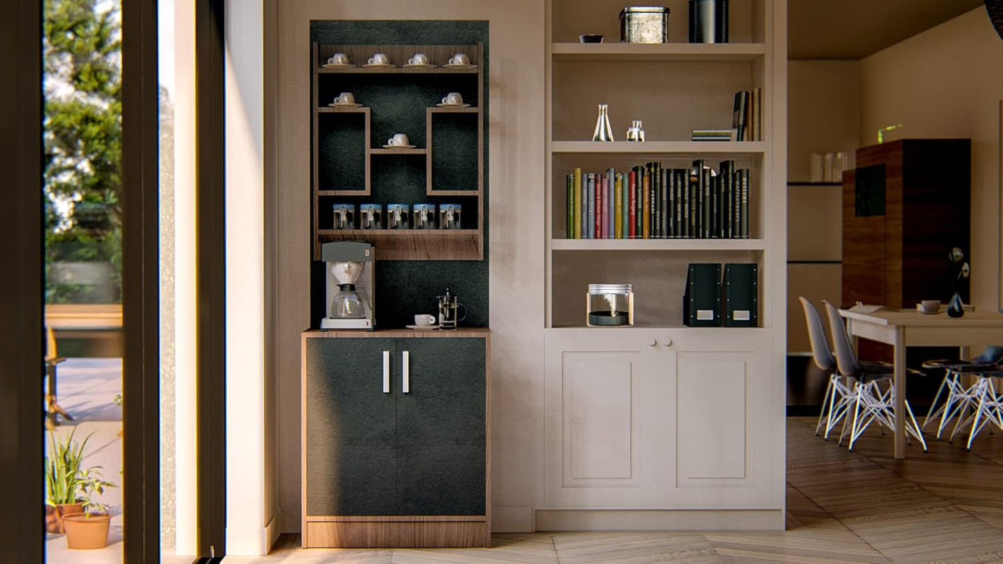 Home Gallery coffee corner 200x40x70 brown*black