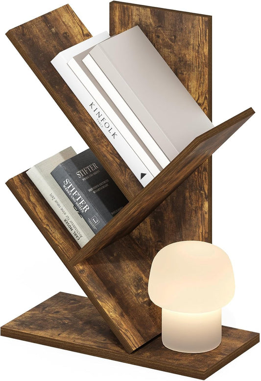 Furinno Luder Shelf Bookcase with 1 Door Storage Cabinet, White