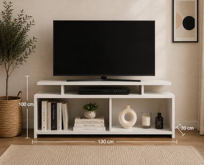 TV Unit (White and Black)