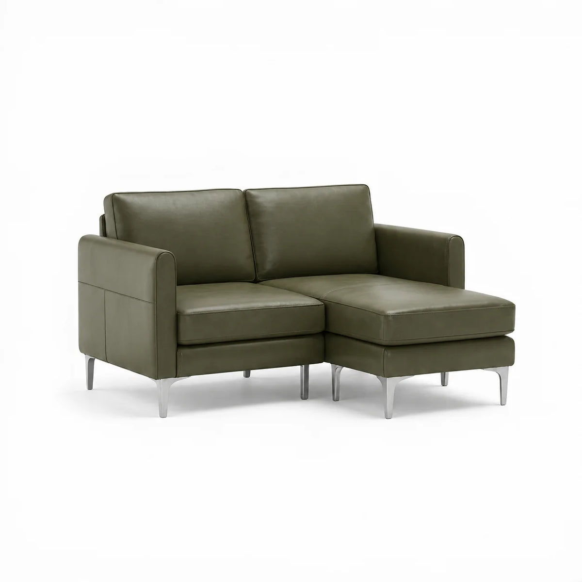 Modern L-Shaped Sofa with Chaise