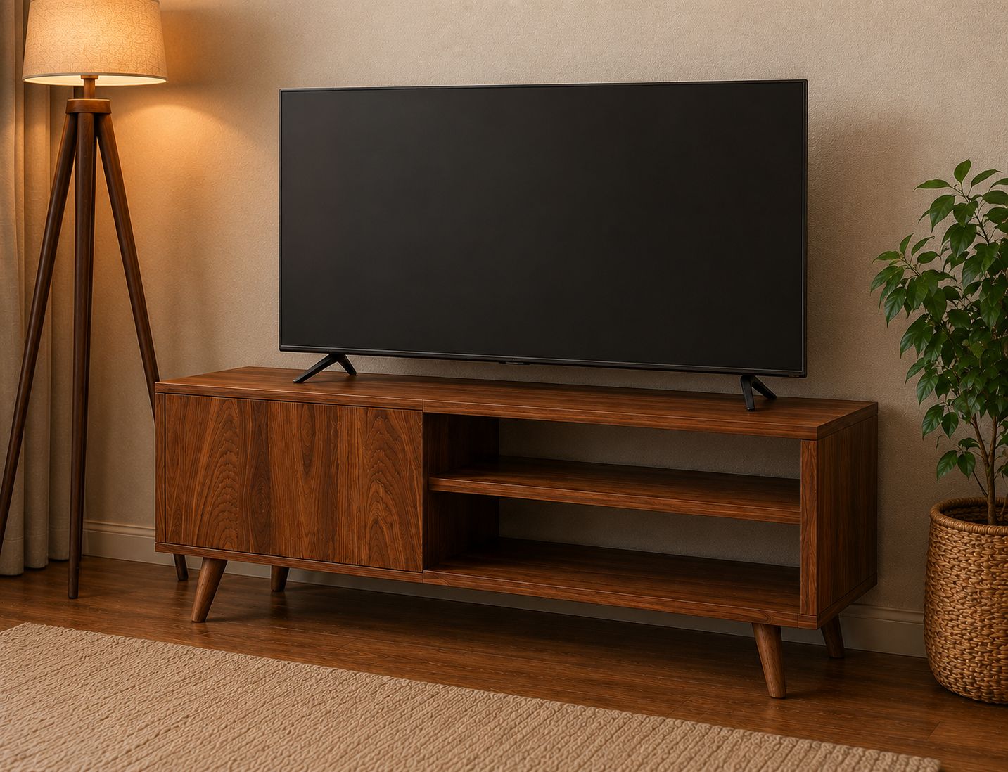 TV Unit - Brown