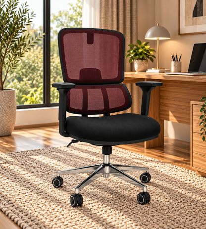 Modern Ergonomic Mesh Office Chair with Adjustable Armrests