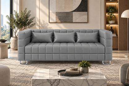 Premium Upholstered 3-Seater Sofa