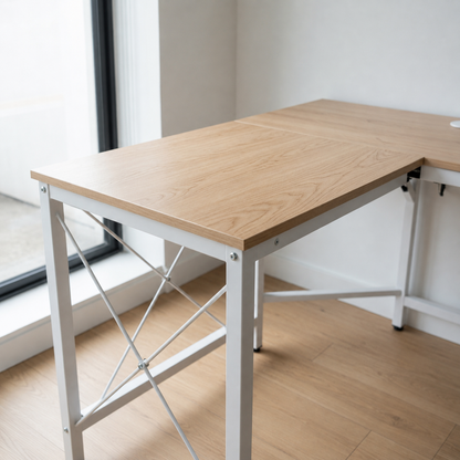 Modern L-Shaped Corner Computer Desk