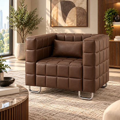Luxury Padded Accent Armchair