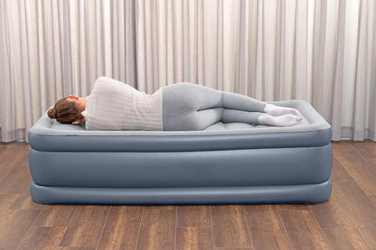 Bestway 75" x 38" x 20"/1.91m x 97cm x 51cm Tritech Air Mattress Twin Built-in AC Pump