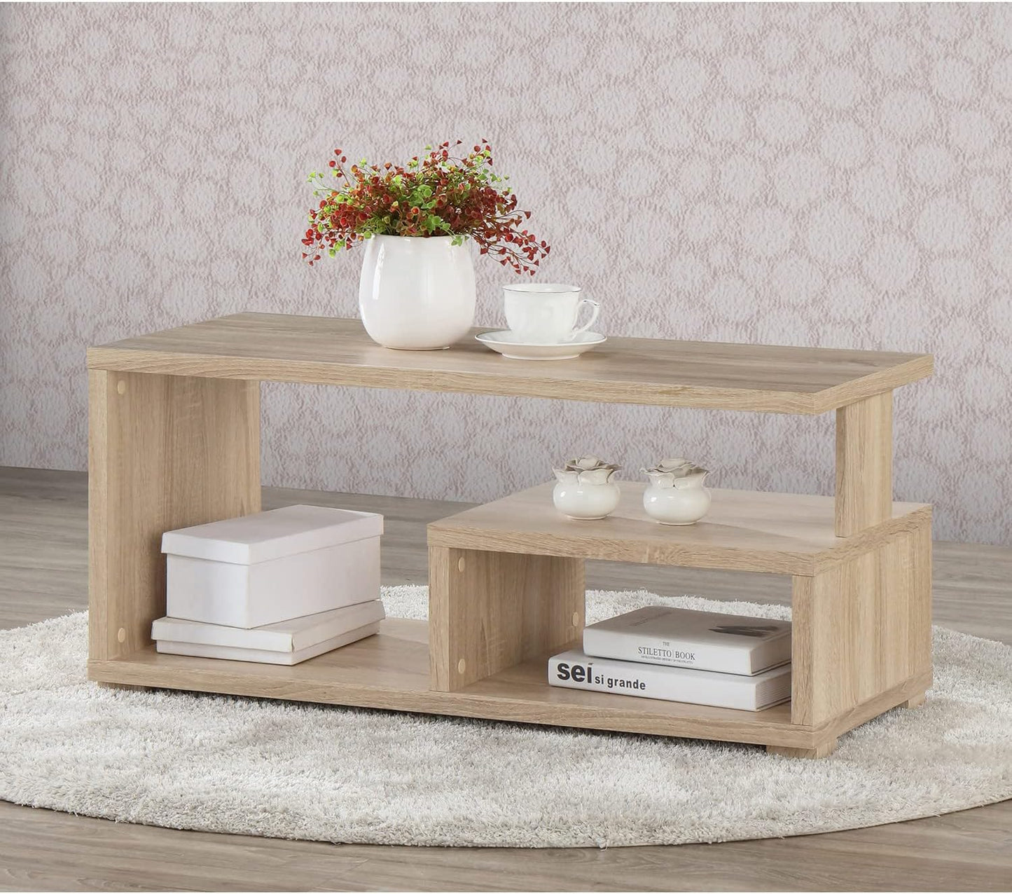 Home Gallery coffee table - beige 41 x 90 x 39