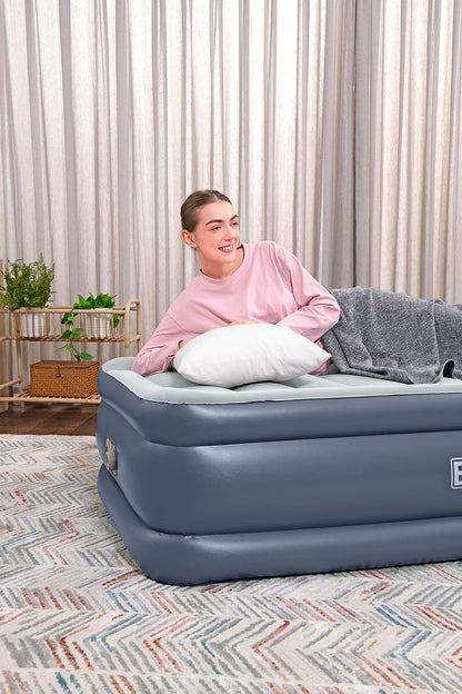 Bestway 75" x 38" x 20"/1.91m x 97cm x 51cm Tritech Air Mattress Twin Built-in AC Pump