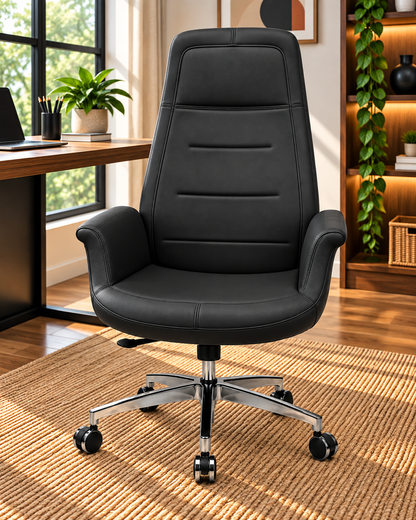 Premium High-Back Padded Office Chair