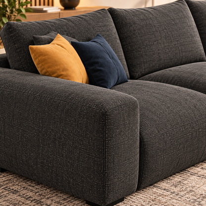 Modern L-Shaped Sectional Sofa