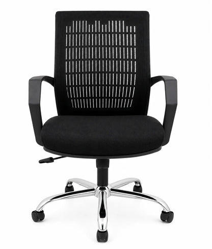 Professional Black Mesh Task Chair with Adjustable Height