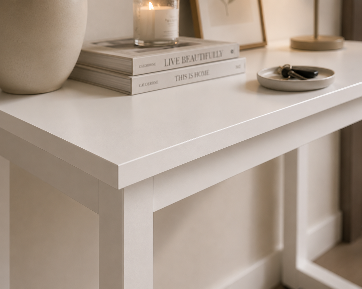 Computer Desk, 63 inch Large Office Desk Computer Table Study Writing Desk for Home Office