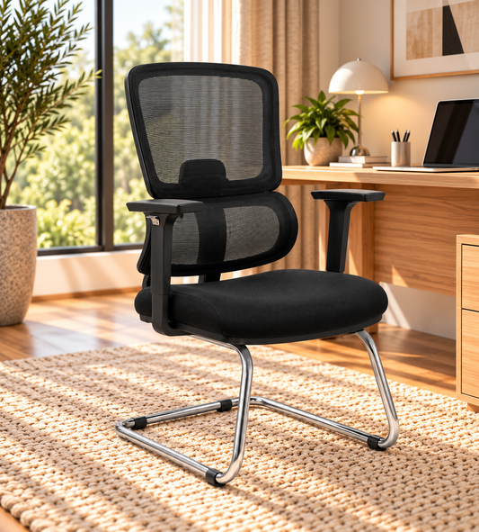 Bruno Modern Medical Office Chair with Fixed Frame