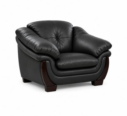 Elegant Curved Lounge Sofa & Armchair Set