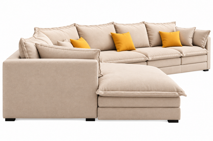 Modern L-Shaped Sectional Sofa