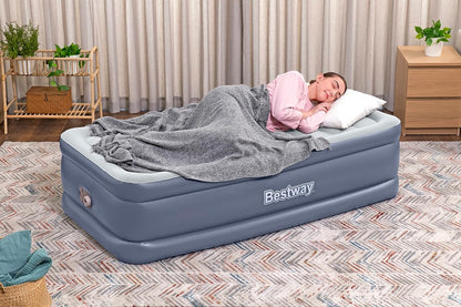 Bestway 75" x 38" x 20"/1.91m x 97cm x 51cm Tritech Air Mattress Twin Built-in AC Pump