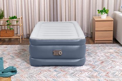 Bestway 75" x 38" x 20"/1.91m x 97cm x 51cm Tritech Air Mattress Twin Built-in AC Pump