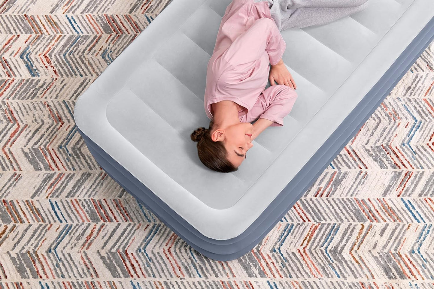Bestway 75" x 38" x 20"/1.91m x 97cm x 51cm Tritech Air Mattress Twin Built-in AC Pump