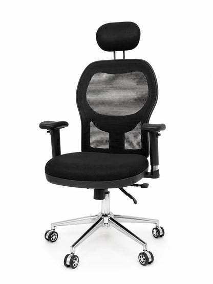 Ergonomic Mesh Office Chair with Adjustable Headrest