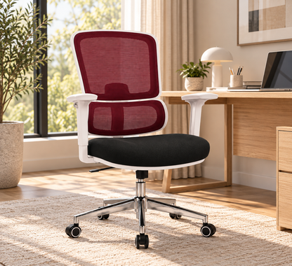 Modern Ergonomic Mesh Office Chair with Adjustable Armrests