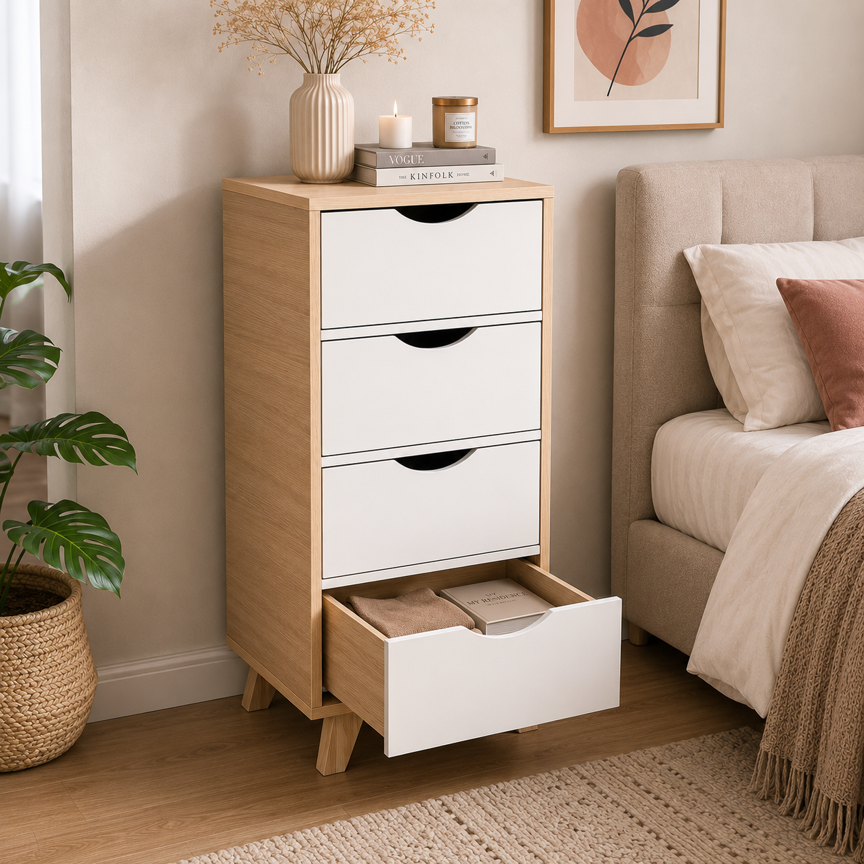 4 Drawers Cabinet