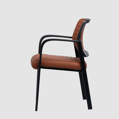 Modern Padded Guest Chair with Armrests