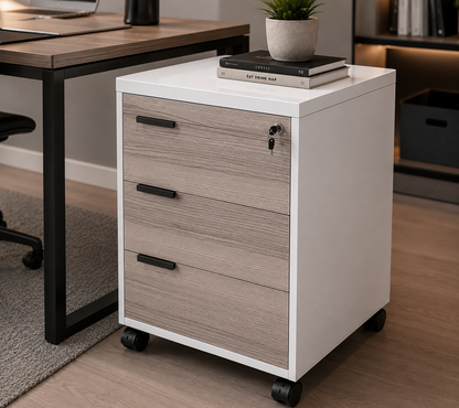 Office Drawers White