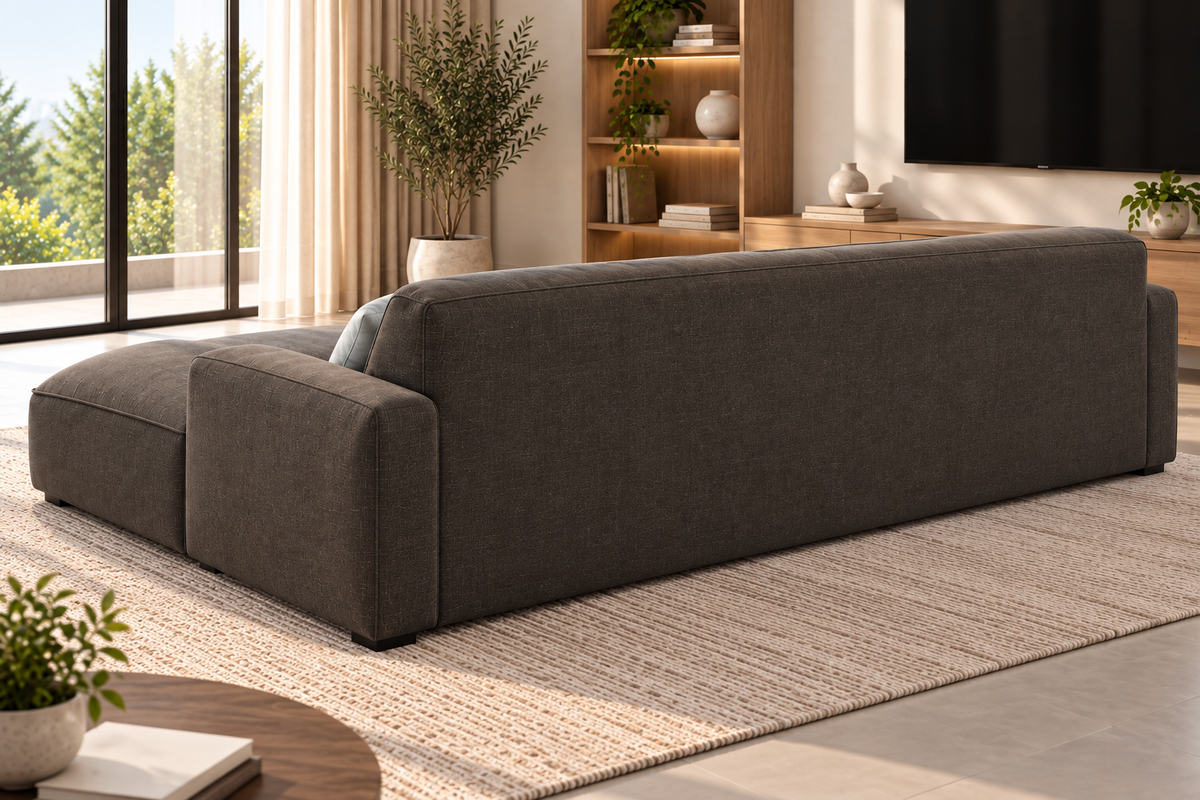 Modern L-Shaped Sectional Sofa