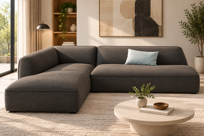 Modern L-Shaped Sectional Sofa