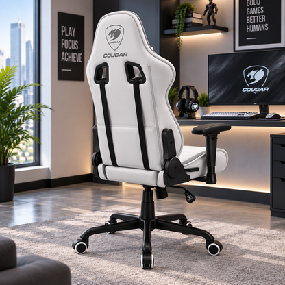 Modern White Ergonomic Gaming Chair
