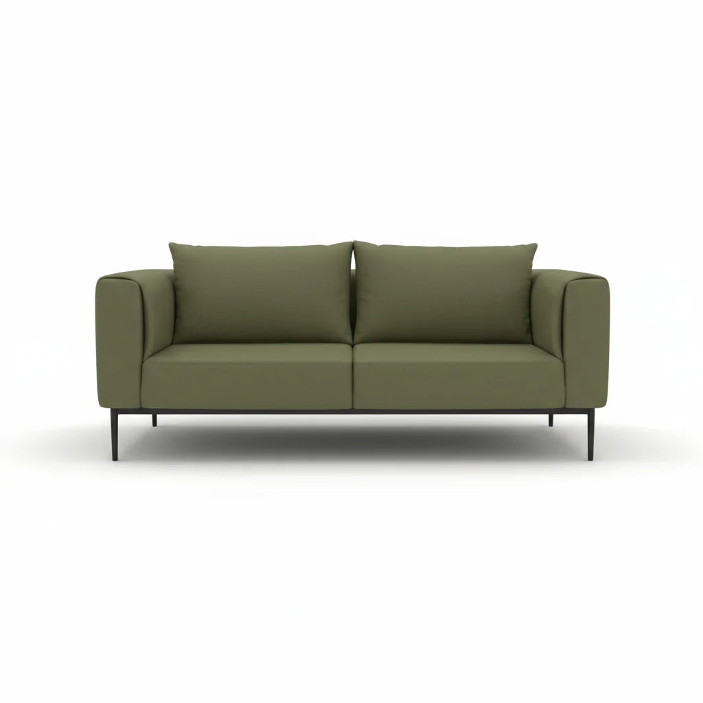 Modern 3-Seater Upholstered Sofa