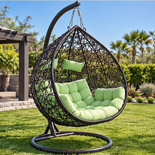 Modern Hanging Egg Chair with Stand