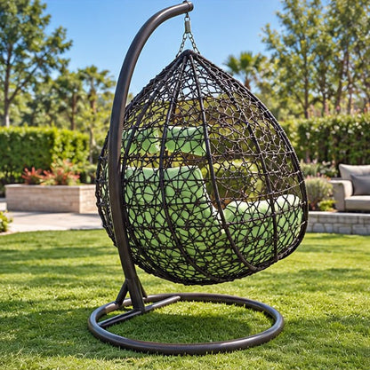 Modern Hanging Egg Chair with Stand