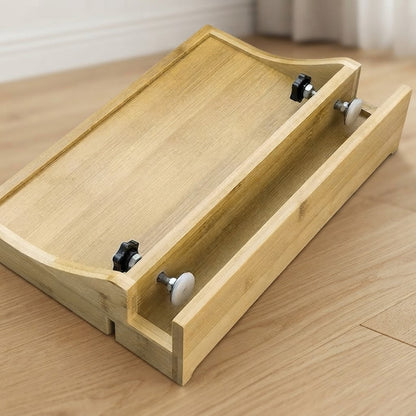 Bed Shelf with Wire Guide