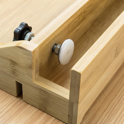 Bed Shelf with Wire Guide