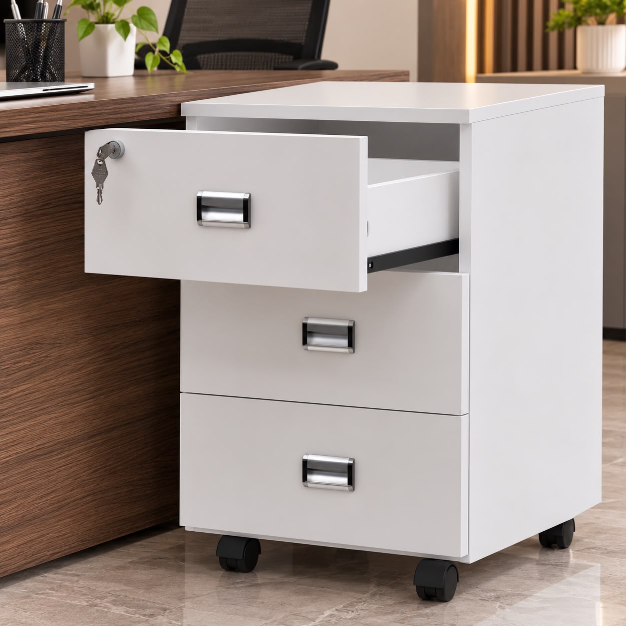 Functional 3 Drawers Storage