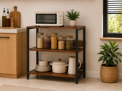 Shelf Unit Kitchen Baker's Rack Storage Cart for Kitchen